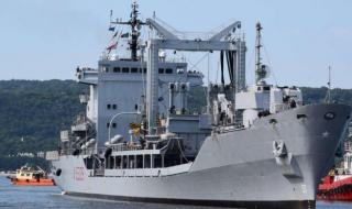 Наши бойни кораби на учение на НАТО