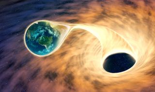 Какво ще се случи със Земята, ако я приближи черна дупка?