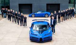 Bugatti достави първото клиентско Centodieci