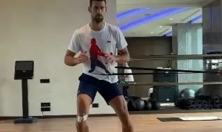 Новак Джокович започна да тренира с пълна сила - ВИДЕО