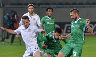 Лудогорец изпусна победата срещу Славия