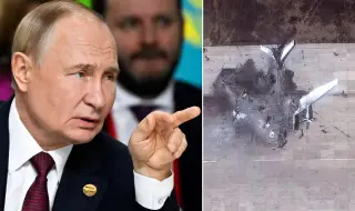 Русия премести оцелелите си самолети на 6600 километра от украинската граница