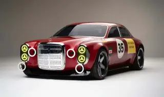Легендарното "Червено прасе" бе възродено от главния дизайнер на Mercedes