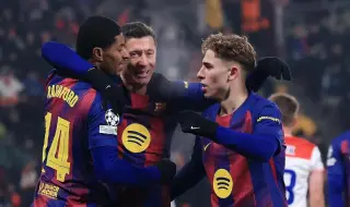 Барселона стигна до много ценна победа и ще води битка до последно за топ 8