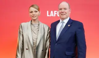 "Спорно близките" принц Албер II и принцеса Шарлийн се появиха заедно на събитие в Монте Карло