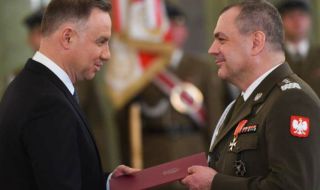 Полският президент назначи нов командир на въоръжените сили 