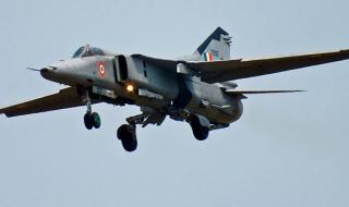 МиГ-27 се размаза в Индия (ВИДЕО)