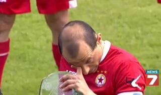 Марто Петров през сълзи се сбогува с ЦСКА