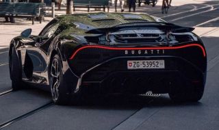 Най-скъпото Bugatti бе засечено по улиците на Цюрих (ВИДЕО)