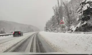 Snow is being cleared from highways and first-class roads as a priority 