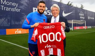 1000 мача начело: Атлетико поздрави президента си за невероятното постижение