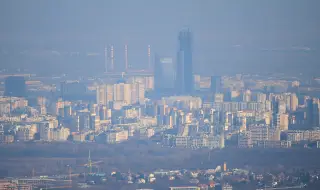 Four Sofia neighborhoods have serious increases in fine particulate matter today 