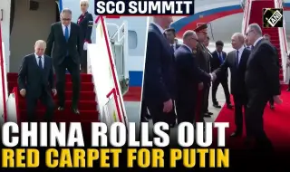 Руският президент Владимир Путин пристигна на четиридневно посещение в Китай ВИДЕО