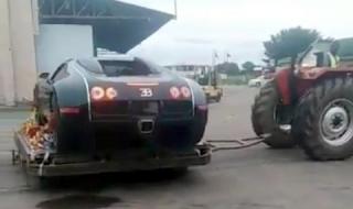 Пращат под пресата Bugatti на замбийски наркобарон