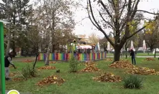 A drug dealer and a thief beautified the center of Razgrad 