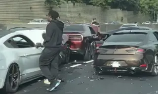 8 expensive sports cars crash in highway 