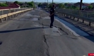 Блокада на пътя Елин Пелин - София