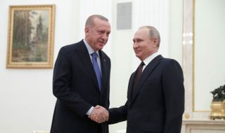 Ердоган очаква Путин в Турция през април