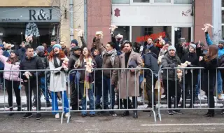 Протест пред ВСС срещу Борислав Сарафов