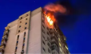 Пожари в Киев след атака с дронове и ракети по цивилни цели, Москва нанася удари върху енергийната инфраструктура