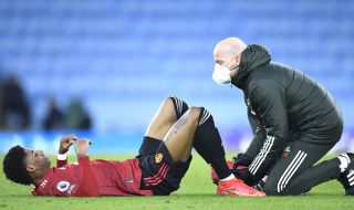 Звезда на Манчестър Юнайтед се размина с тежка контузия