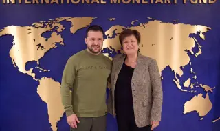 Президентът на Украйна се срещна с директора на МВФ