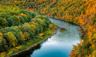 Една трета от реките в САЩ променят цвета си
