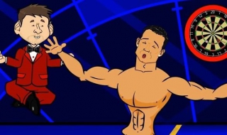 Смях: Меси порази Роналдо на дартс (Видео)