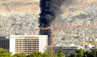 Сирийската противовъздушна отбрана отблъсна израелска атака в околностите на Дамаск