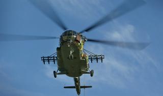 Военен хеликоптер се разби край Москва, екипажът загина