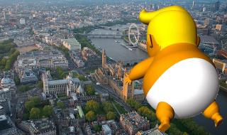 Лондон мрази Тръмп (СНИМКИ)