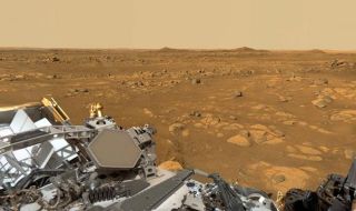 Панорамна гледка от Марс, заснета от марсохода Perseverance (ВИДЕО)