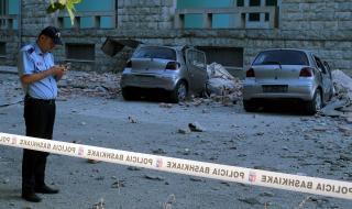 Няма данни за пострадали българи при труса в Албания