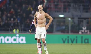 Ибрахимович се отчете с гол и автогол при успех на Милан над Болоня с два червени картона