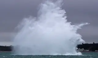 World War II bomb detonated 