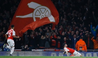 Арсенал стъпи на върха преди утрешното дерби