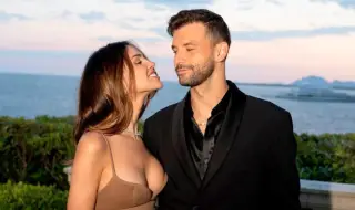 Григор Димитров и Ейса се показаха доста разсъблечени от екзотично място (СНИМКИ)