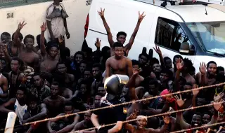 How many migrants did the EU return to Bulgaria in 2024 