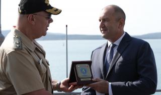 Президентът наблюдава военноморското учение с международно участие "Бриз 2020" (СНИМКИ)