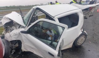 Семейство е най-пострадало от верижната катастрофа на АМ "Тракия"