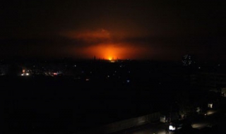 Силна експлозия остави Дамаск без ток