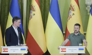Испания засилва подкрепата си за Украйна - изпраща пакет военна помощ на стойност 1,13 млрд. евро