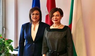 Нинова посрещна турския посланик на "Позитано" 