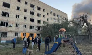 Дронове отново удариха Киев, ранена е жена