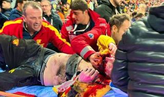 Фенове пострадаха след безредици на мач в Турция