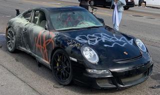 Брутална гавра с едно Porsche 911 по улиците на Лос Анджелис