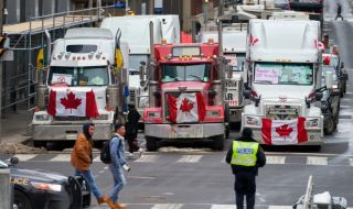 Падна блокадата на важен мост, свързващ Канада и САЩ, има арестувани