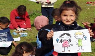 Психологическа подкрепа е оказана на деца от приюти, засегнати от земетресението в Хама