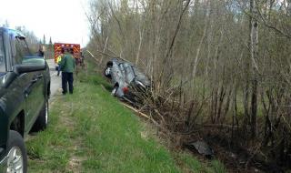 Шофьорът от канавката: Имаше паяк в колата!