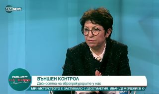 Рена Стефанова: Няма да настъпи хаос без спецправосъдието
